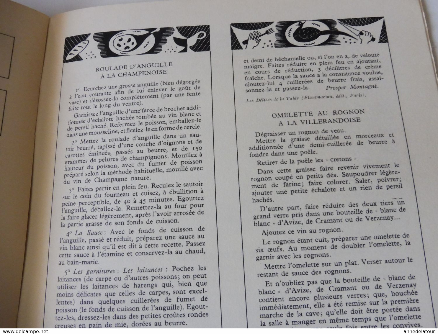 CHAMPAGNE 1951 LA FRANCE À TABLE:Fêtes de la vigne et du vin;Gastronomie; Reims, Les Riceys, Troyes, Provins, Etuf, Etc