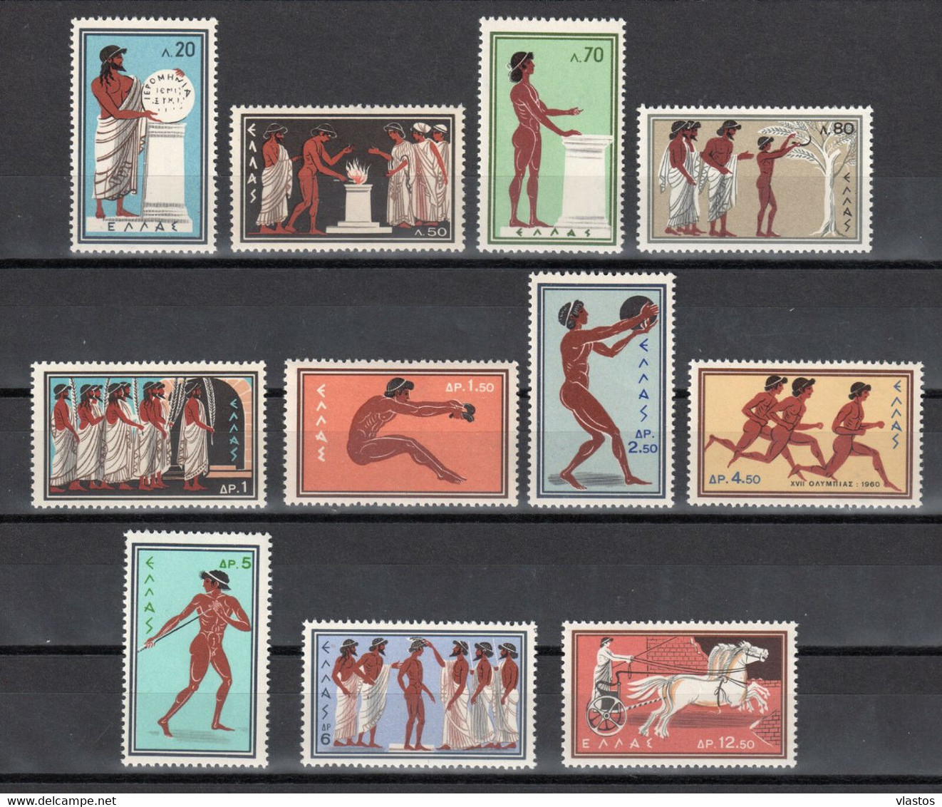 GREECE 1960 COMPLETE YEAR MNH - Años Completos