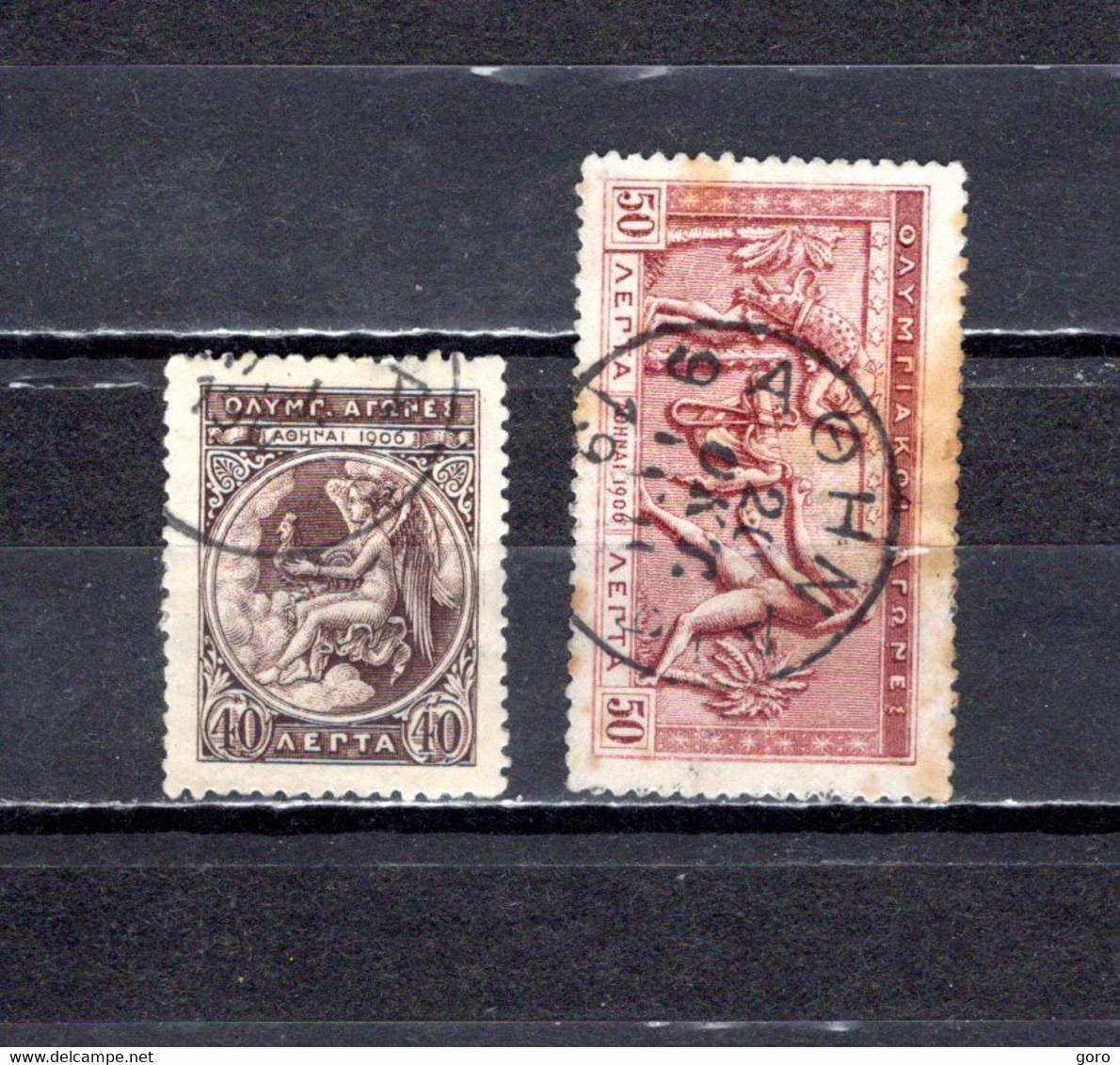 Grecia   1906 .-   Y&T  Nº   173/174 - Used Stamps