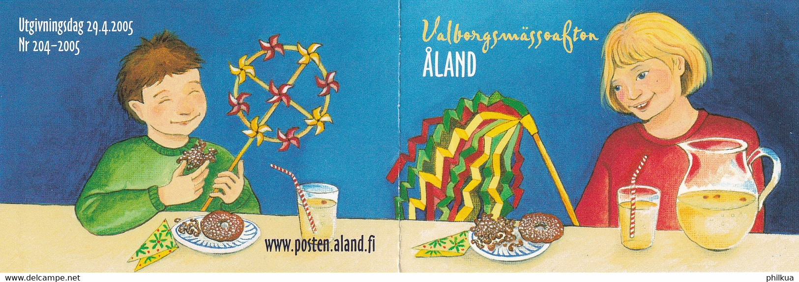 MiNr. 252 Finnland Alandinseln2005, 29. April. Walpurgisnacht. Odr., Markenheftchen Postfrisch/**/MNH - Aland