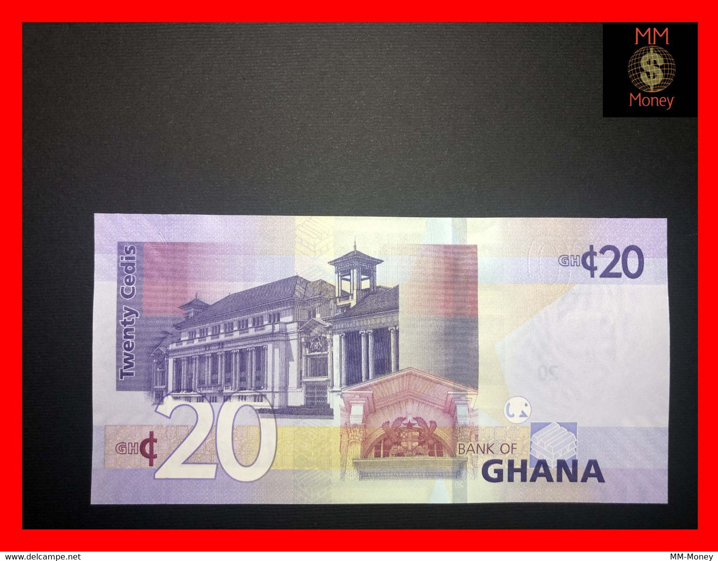 GHANA  20 Cedis  4.3.2019   P.  48   New  UNC - Ghana