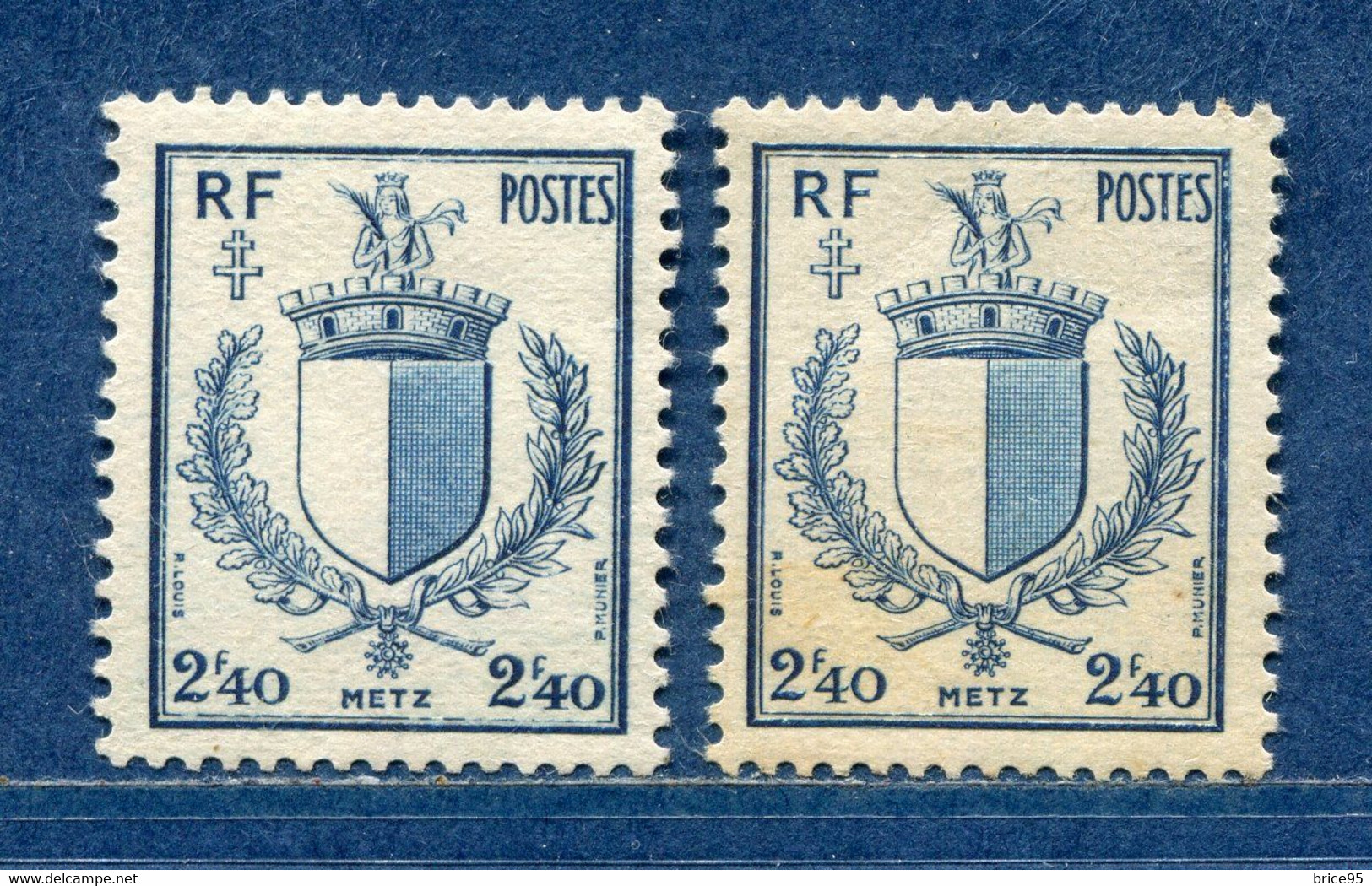 ⭐ France - Variété - YT N° 734 - Couleurs - Pétouilles - Neuf Sans Charnière - 1945 ⭐ - Neufs