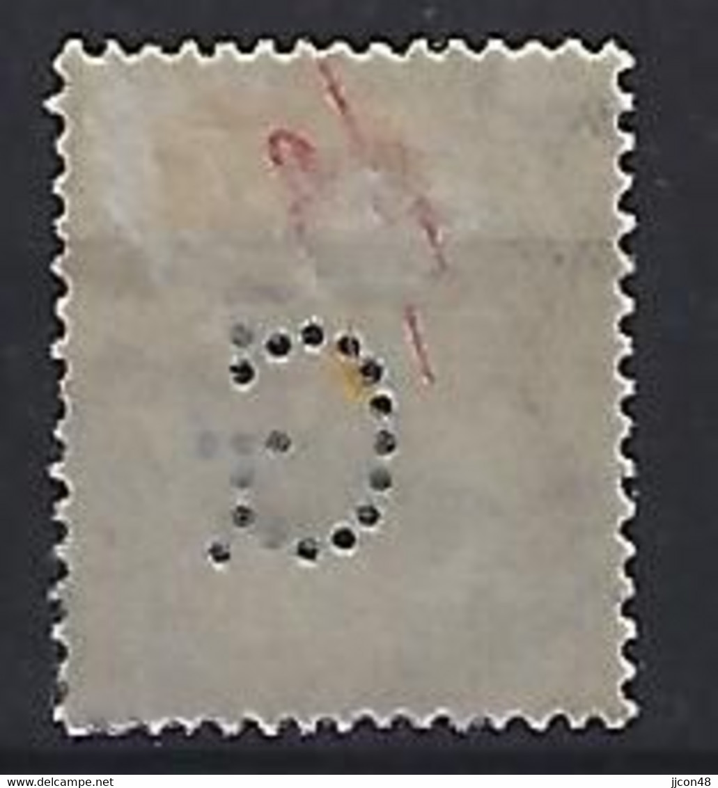 Ireland 1929  Centenary Of Catholic Rights  3d (o) Mi.52 (perfin G) - Used Stamps