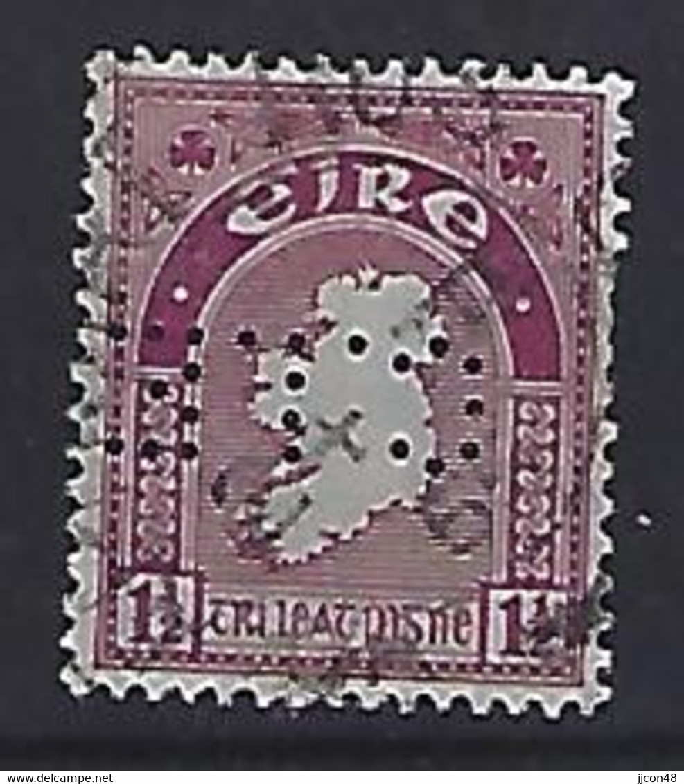 Ireland 1940 1.1/2d (o) Mi.73  (perfin CTE) - Used Stamps