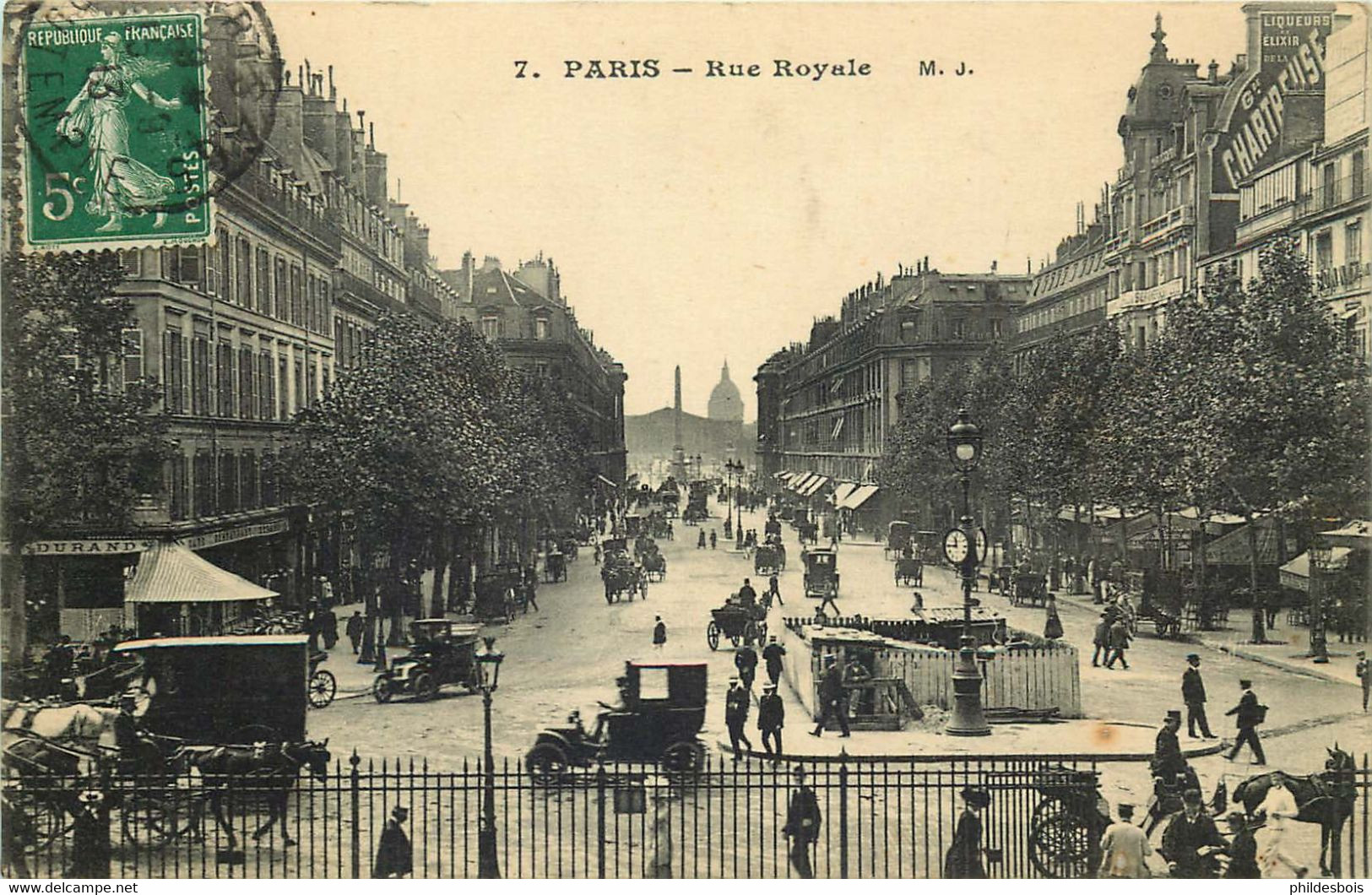 PARIS 8 Arrondissement Rue Royale - Arrondissement: 08