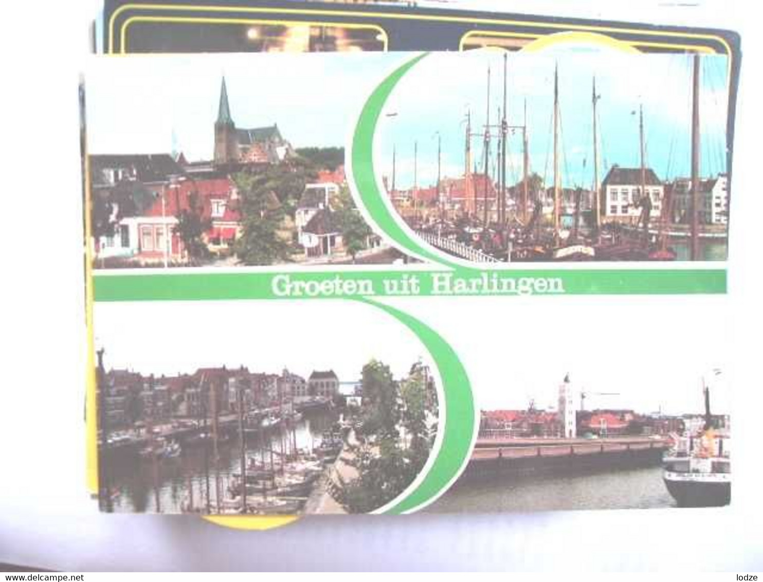 Nederland Holland Pays Bas Harlingen Met Leuke Panorama's - Harlingen