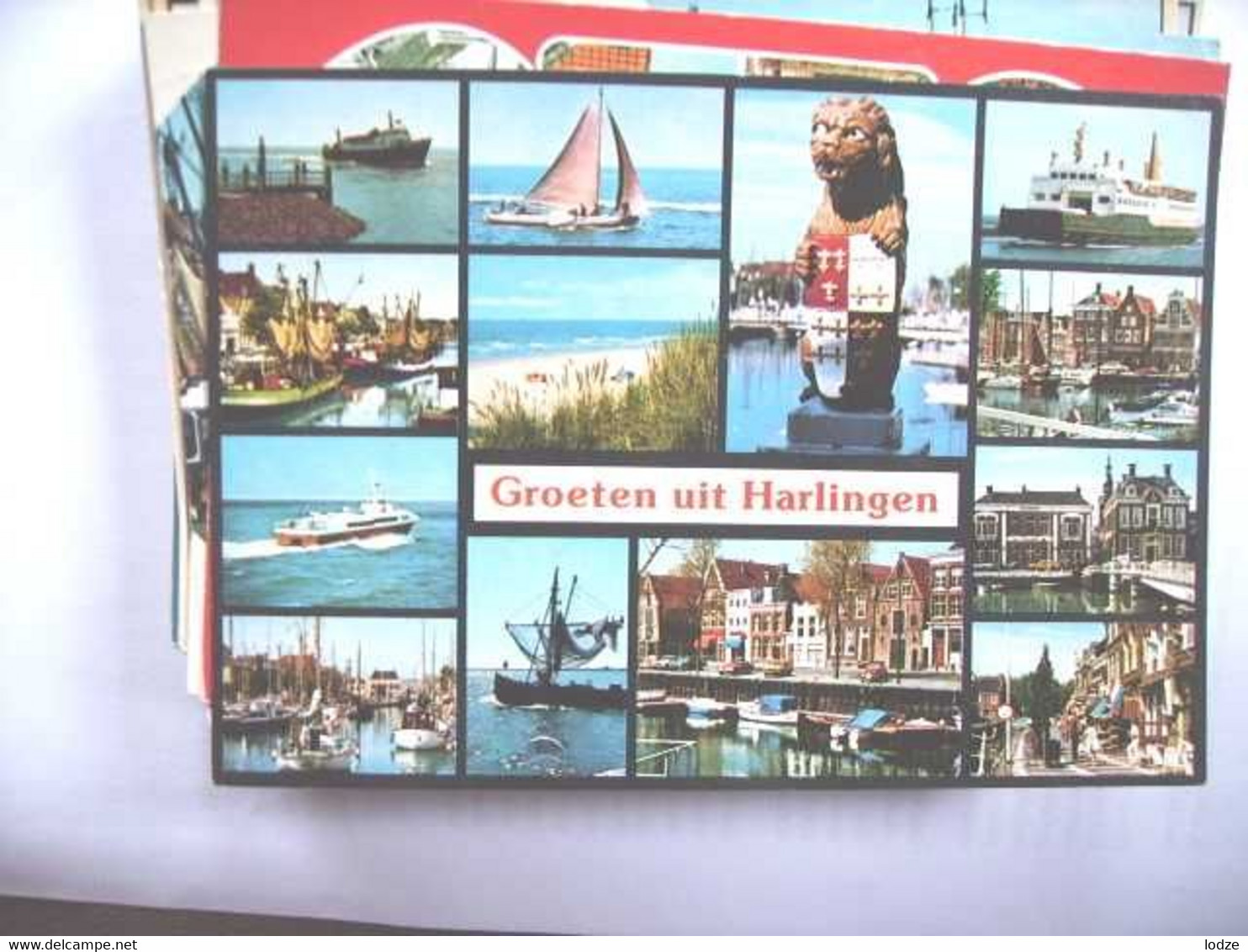 Nederland Holland Pays Bas Harlingen Met Natuur En Stad En Vertier - Harlingen
