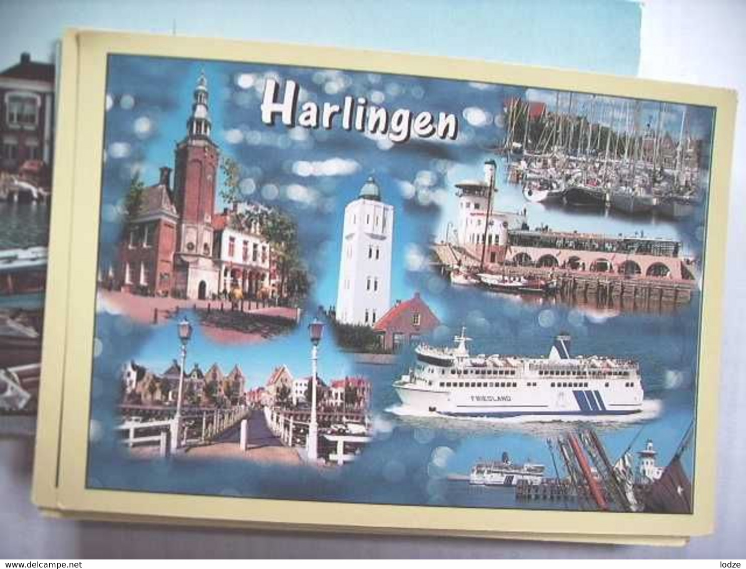 Nederland Holland Pays Bas Harlingen Veerboot En Ander Fraais - Harlingen