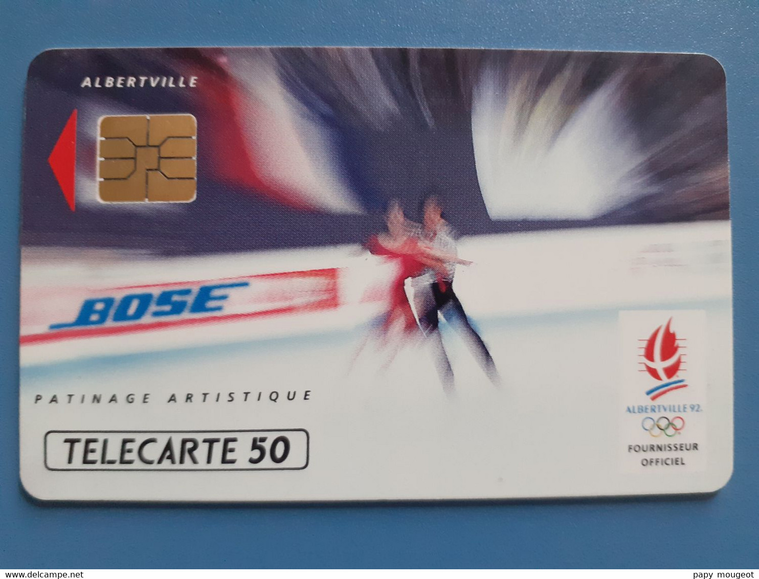 F216 Bose Patinage Artistique 50U SO3 12/91 N° A 1B5551 - Olympic Games