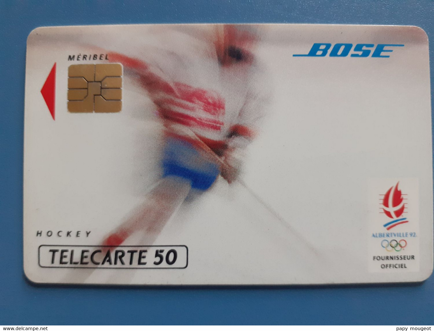 F213 Bose Hockey Sur Glace 50U SO3 12/91 N° A 1B5543 - Olympische Spiele