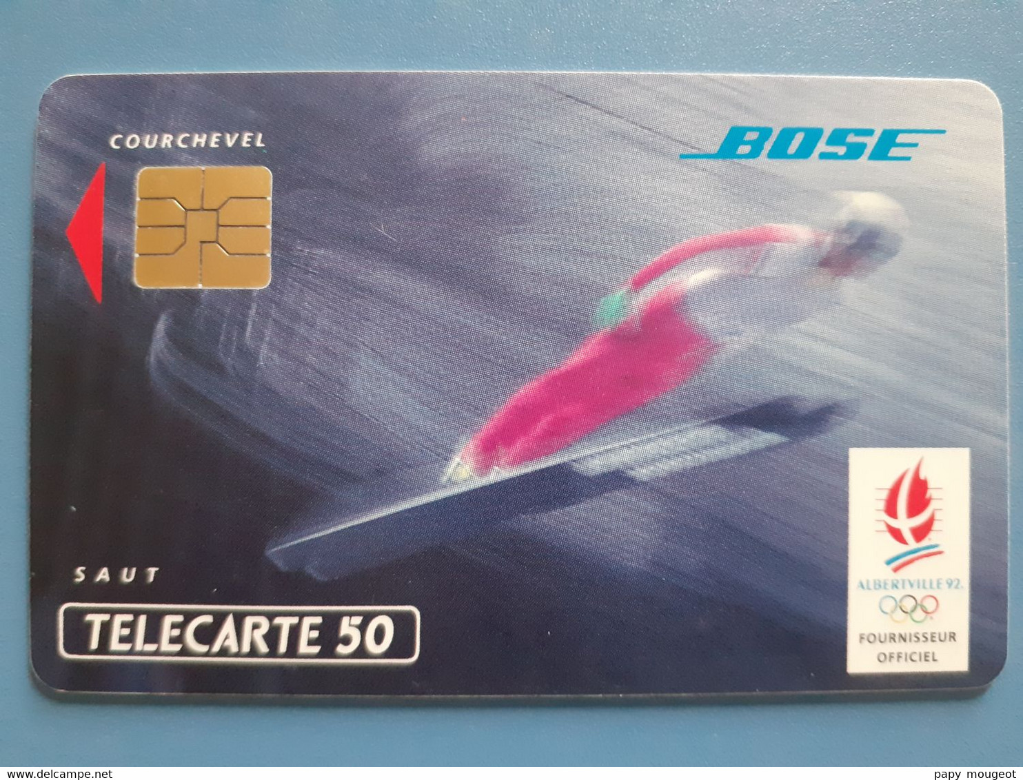 F211 Bose Saut à Ski 50U SO3 12/91 N° A 1B5589 - Jeux Olympiques