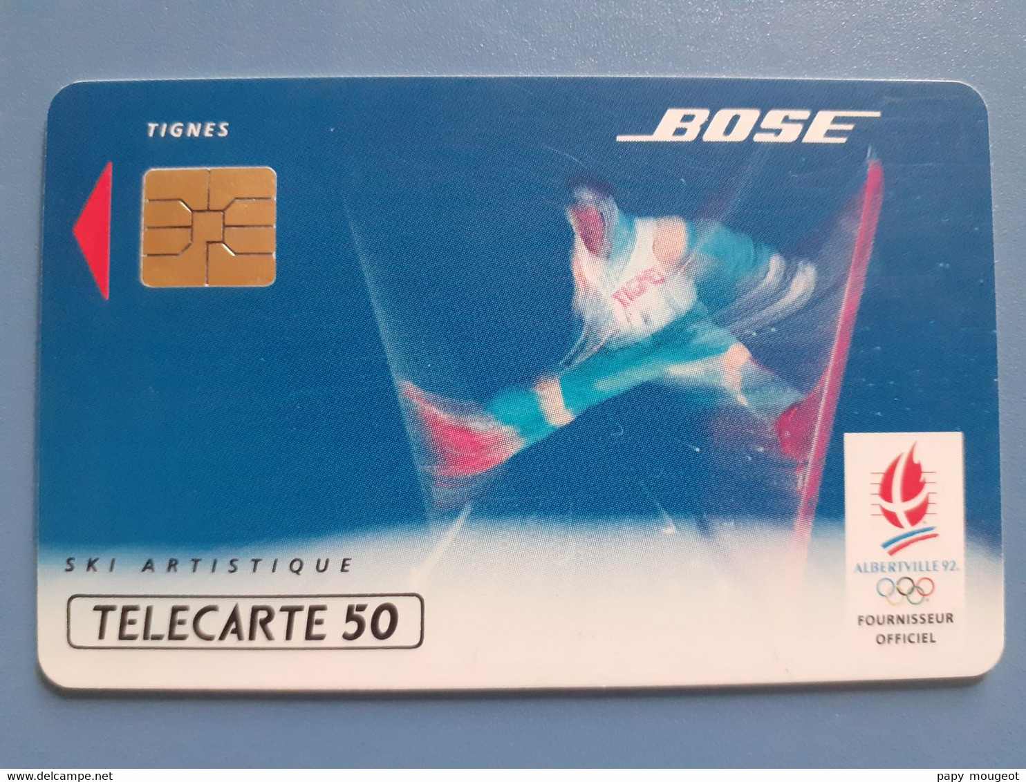 F219 Bose Ski Artistique 50U SO3 12/91 N° A 1B5489 - Olympic Games