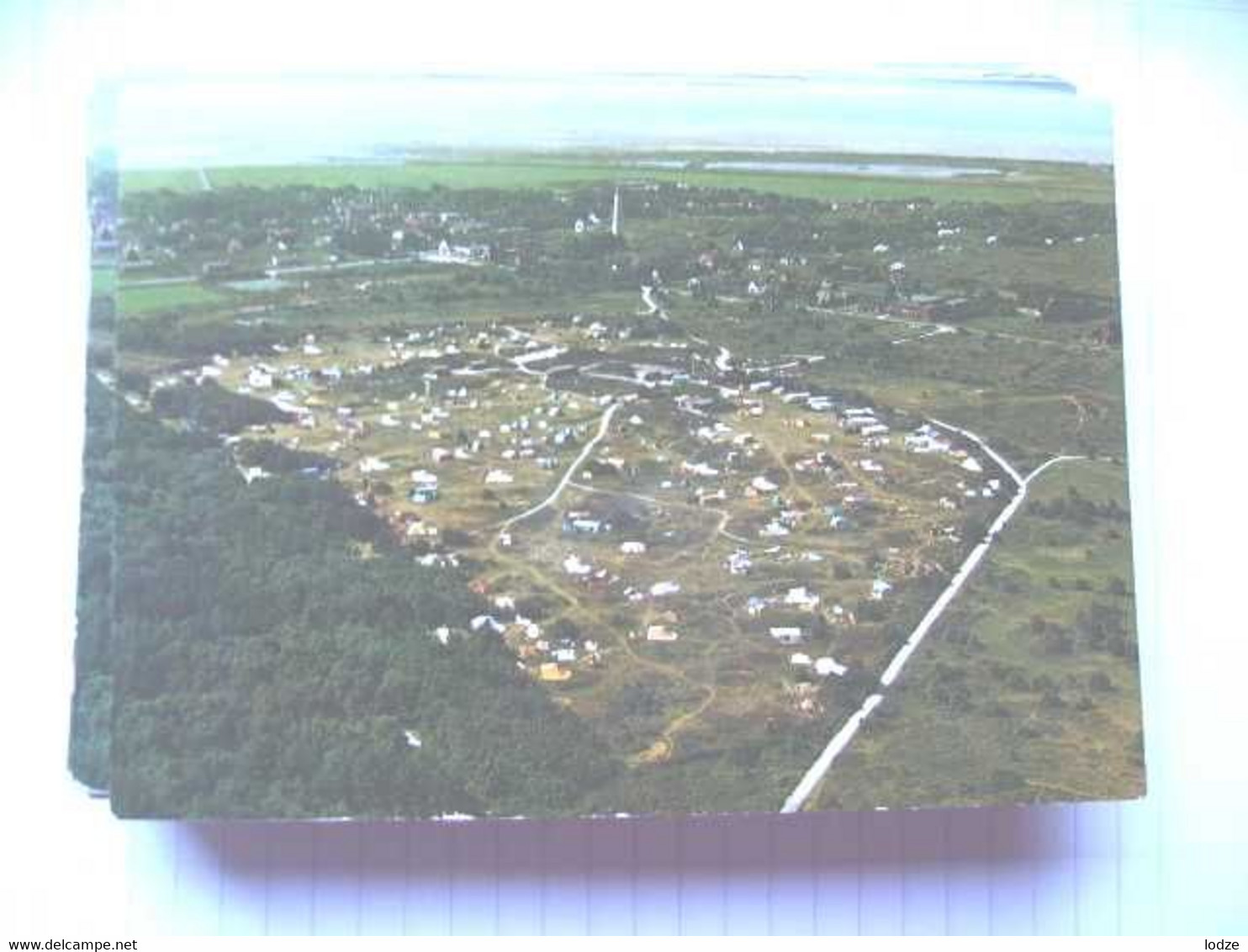 Nederland Holland Pays Bas Schiermonnikoog Met Panorama Tenten Toren - Schiermonnikoog