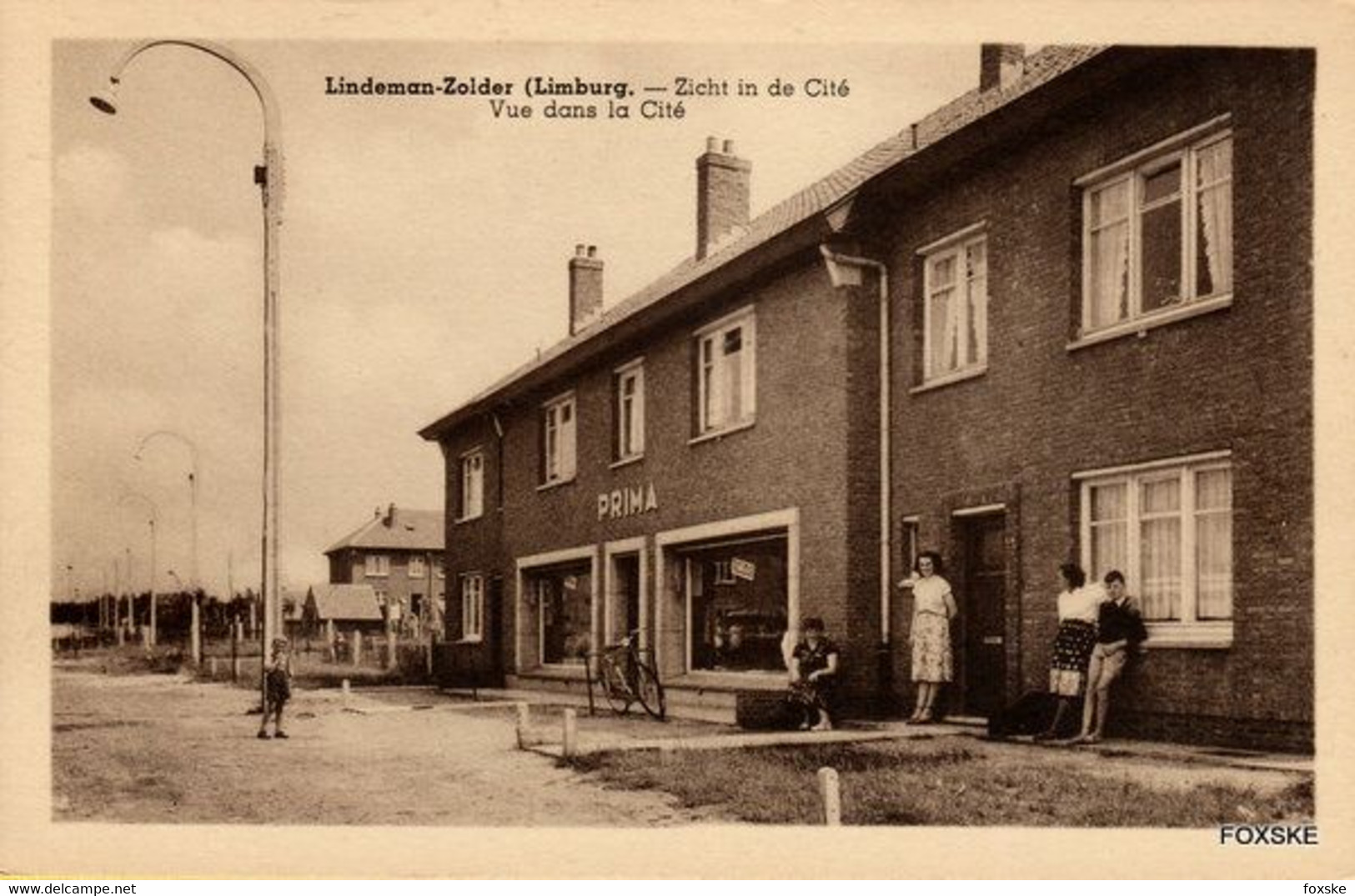 * 15.107 - Lindeman-Zolder - Zicht In De Cité - Vue Dans La Cité - Heusden-Zolder