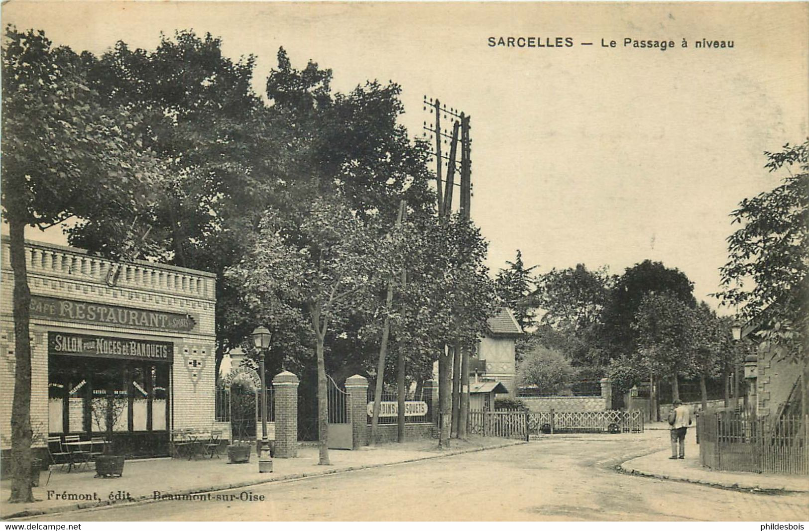 VAL D'OISE  SARCELLES Le Passage A Niveau - Sarcelles