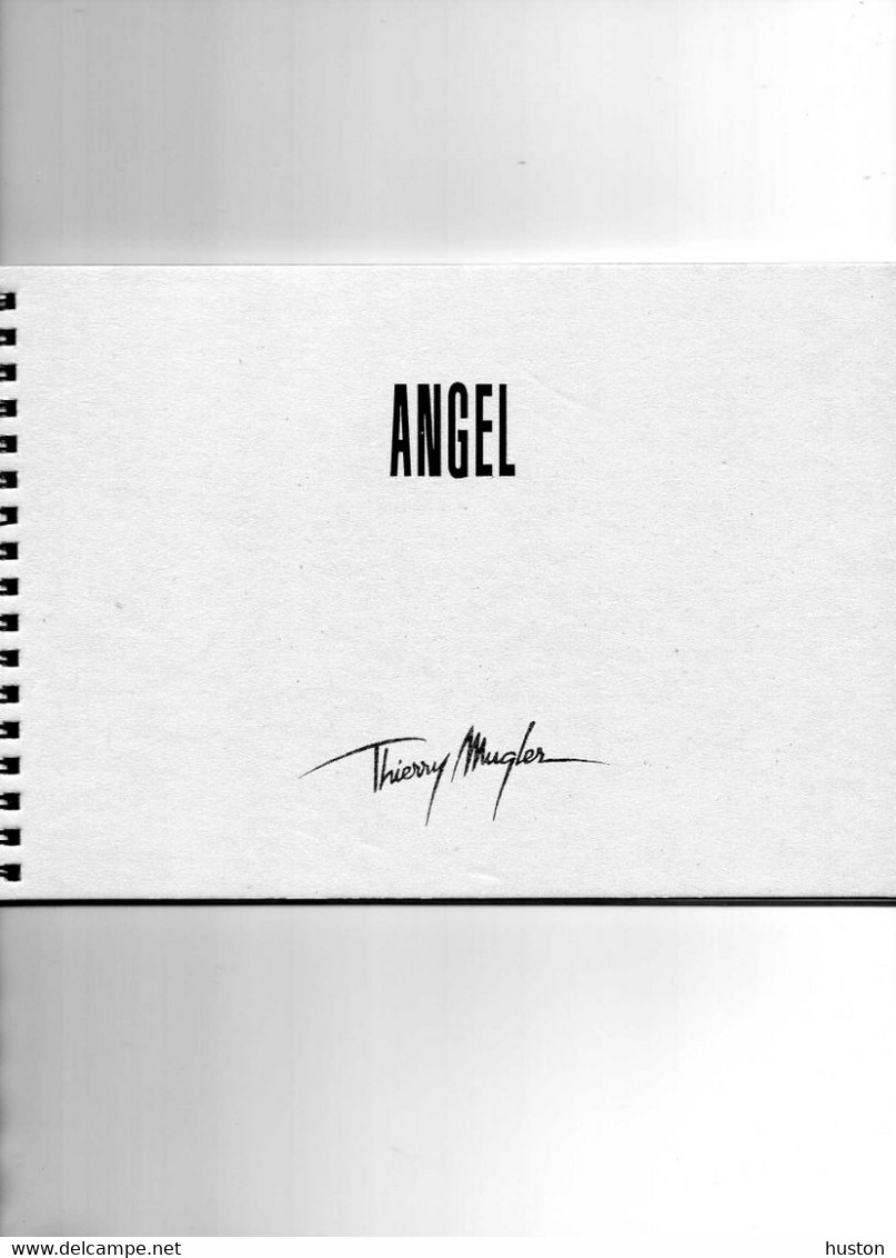 CARNET Publicité Thierry MUGLER  - ANGEL -  "L'ETOILE" - Publicidad (gacetas)