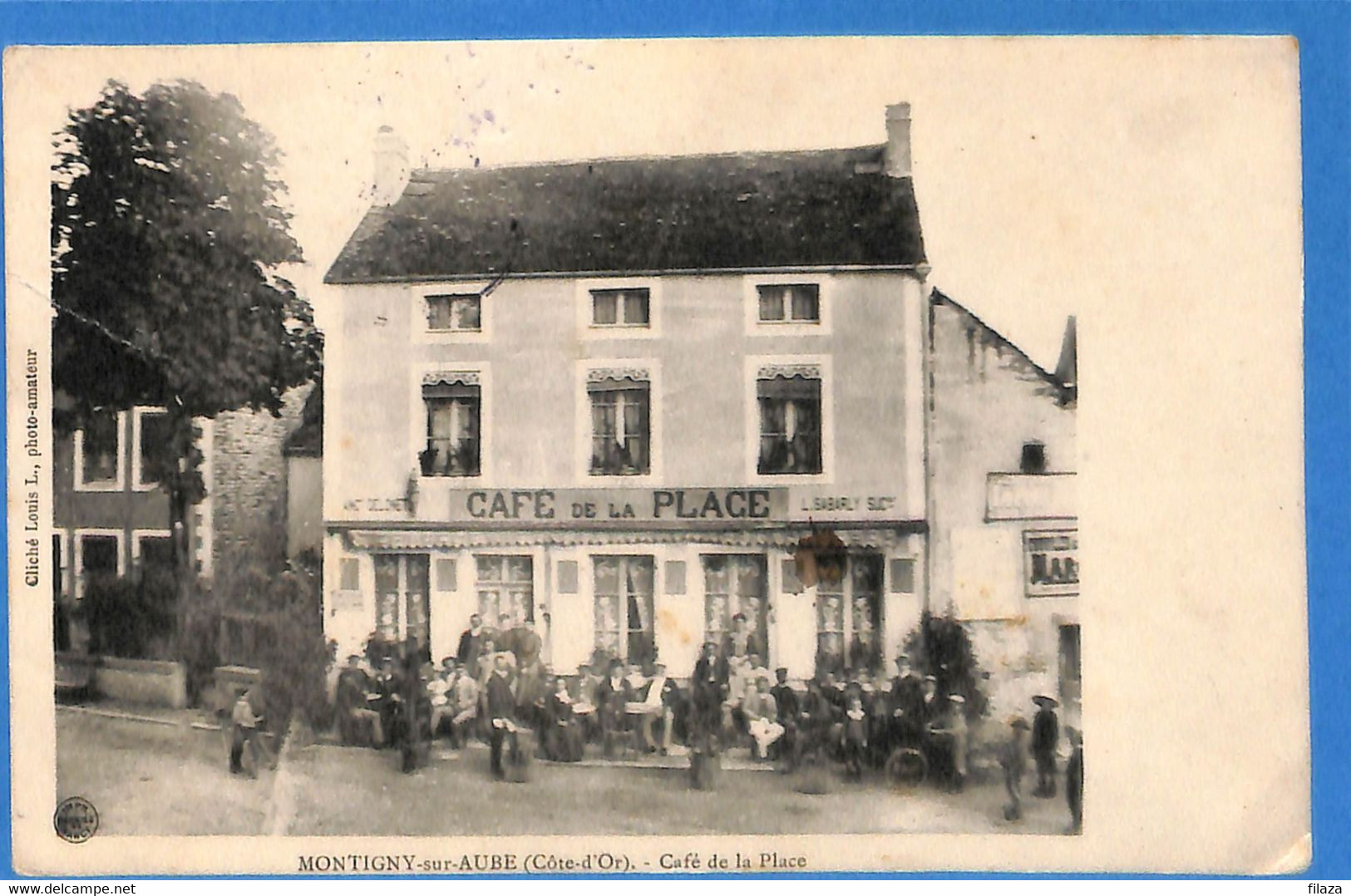 21 - Côte D'Or - Montigny Sur Aube - Cafe De La Place   (N5945) - Other & Unclassified