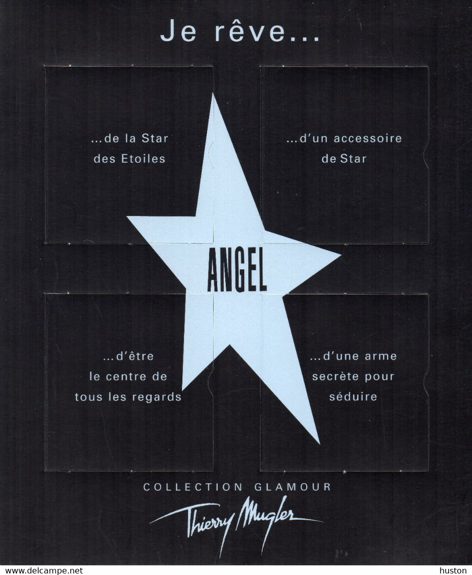 Publicité Thierry MUGLER - " JE REVE"  ANGEL - Collection Glamour - Publicidad (gacetas)