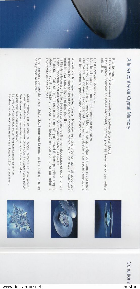 Thierry MUGLER - A La Rencontre De Cristal Memory - Publicidad (gacetas)