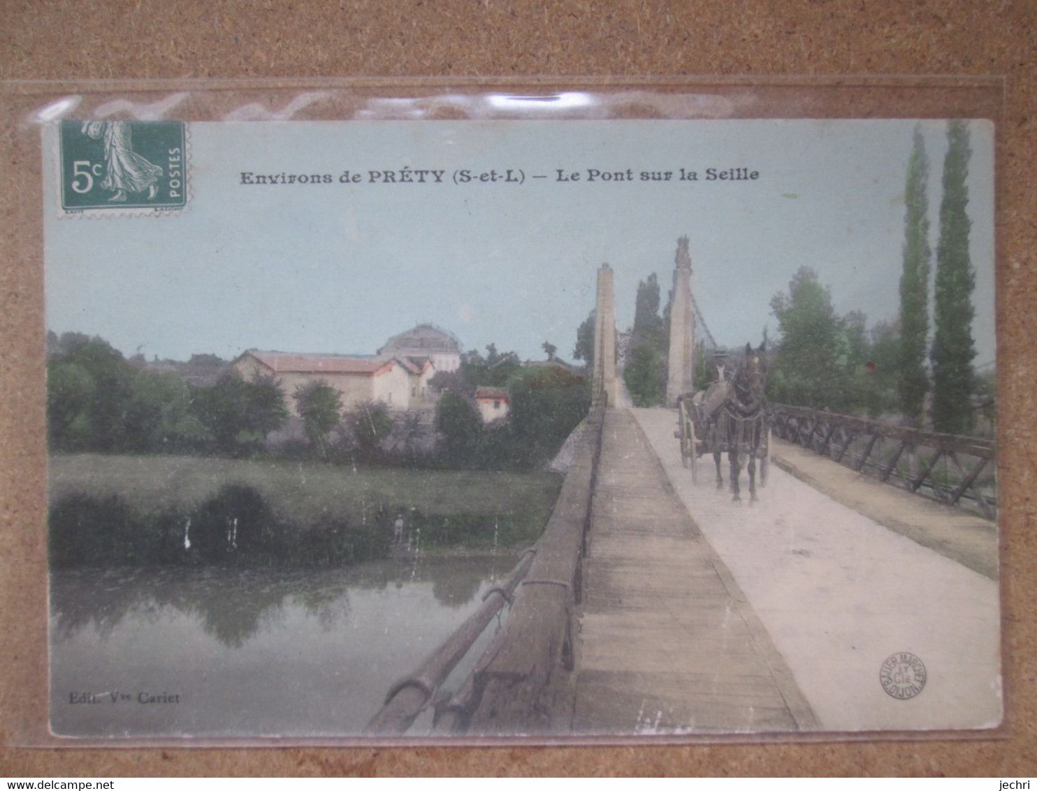 Environs De Prety , Le Pont Sur La Seille - Autres & Non Classés