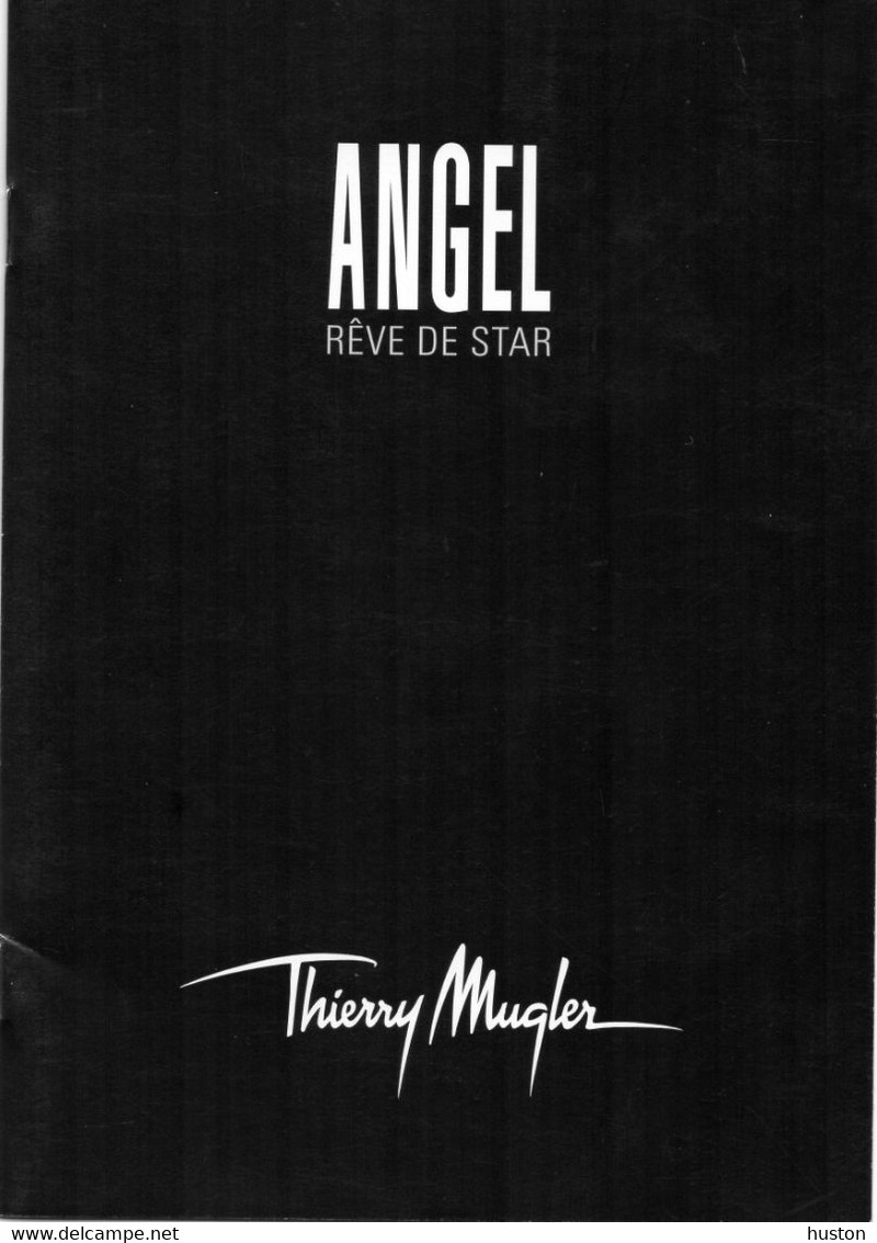 Thierry MUGLER - LIVRET "REVE DE STAR" - Publicités Parfum (journaux)