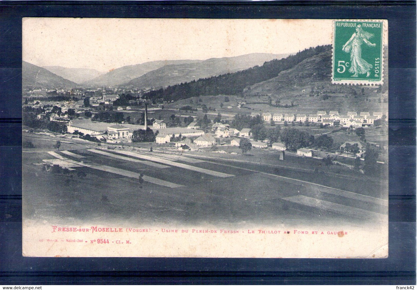 88. Fresse Sur Moselle. Usine Du Plein De Fresse - Fresse Sur Moselle