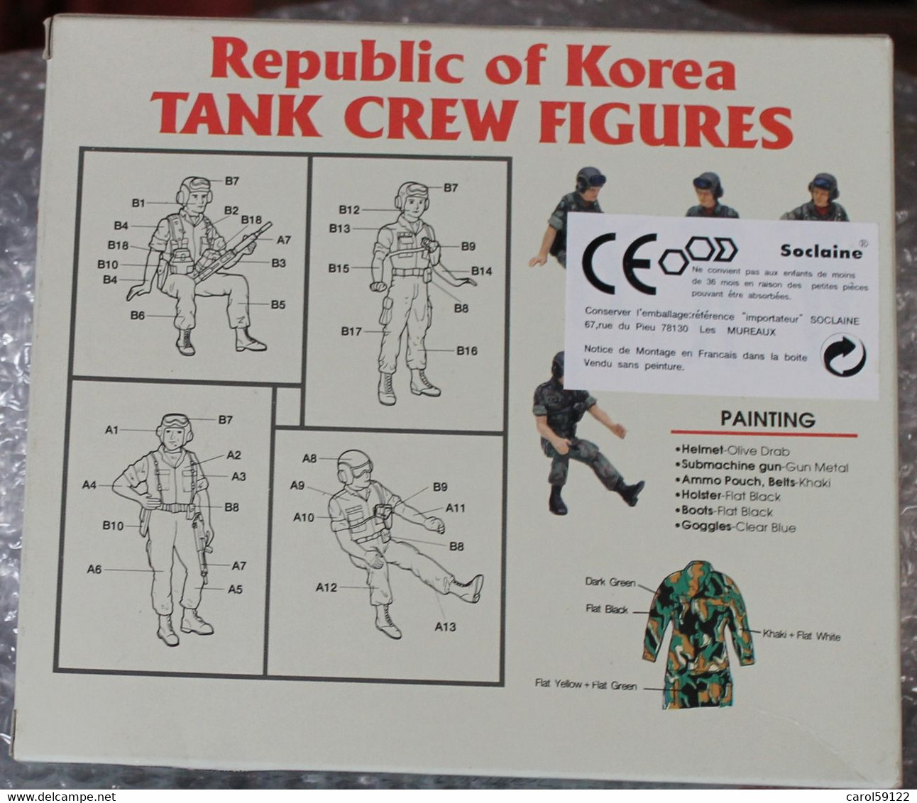 Petits Soldats ACADEMY 1/35 Republic Of Korean Tank Crew - Autres & Non Classés