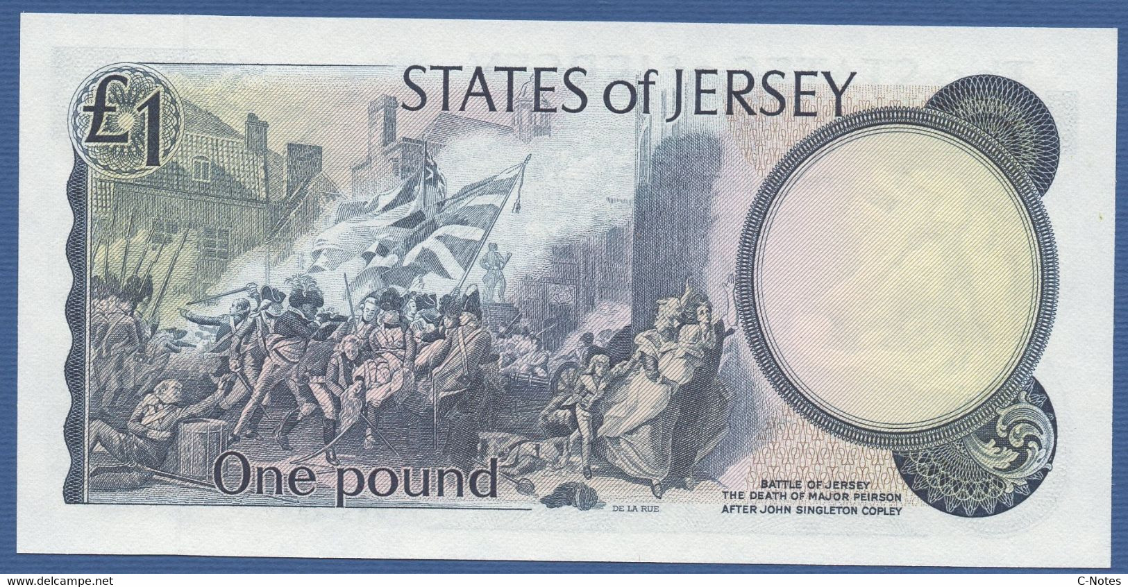 JERSEY - P.11a – 1 POUND ND (1976-88) UNC Serie HB 796165 - Jersey