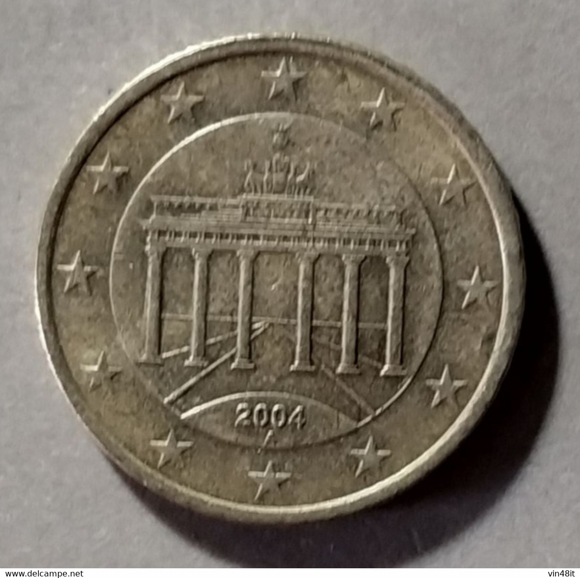 2004  -  GERMANIA  - MONETA IN EURO - DEL VALORE DI 50  CENTESIMI - USATA - Allemagne