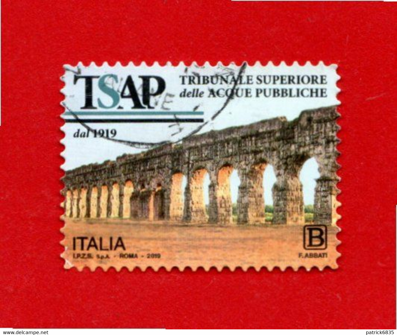 Italia °- 2019 -  TSAP - Tribunale Superiore Delle Acque Pubbliche .  Usato. - 2011-20: Gebraucht