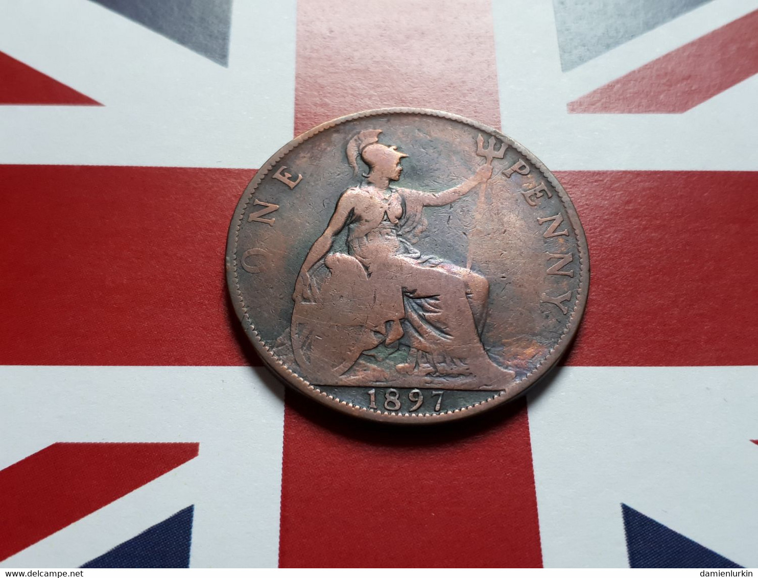 ANGLETERRE G-B UK PENNY 1897 30-31MM 9.1GR - D. 1 Penny