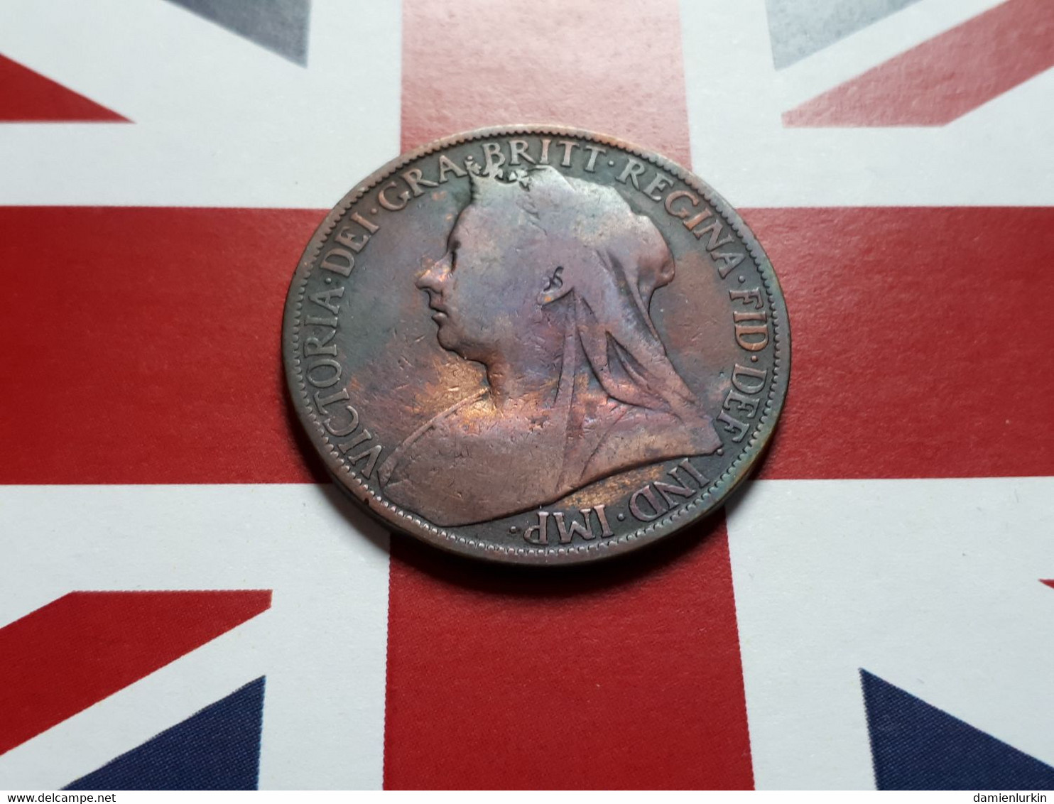 ANGLETERRE G-B UK PENNY 1897 30-31MM 9.1GR - D. 1 Penny