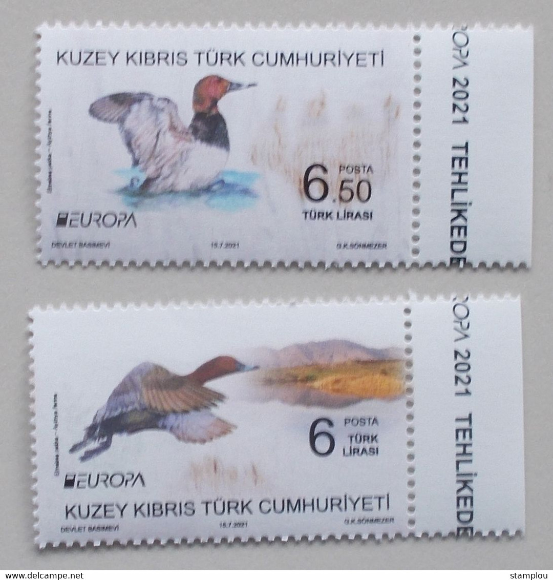 Turkije Cyprus( Turkish Post) 2021 Cept - 2021