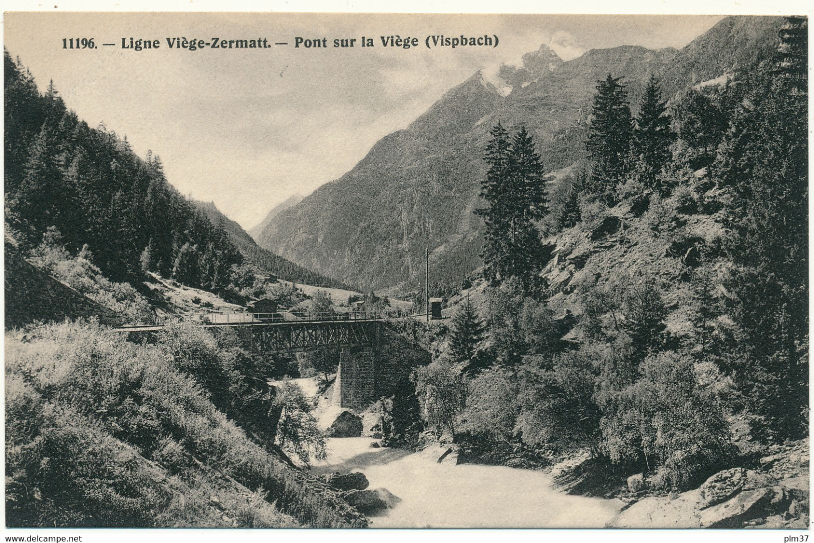 Ligne Viège-Zermatt, Pont Sur La Viège - VS - Viège