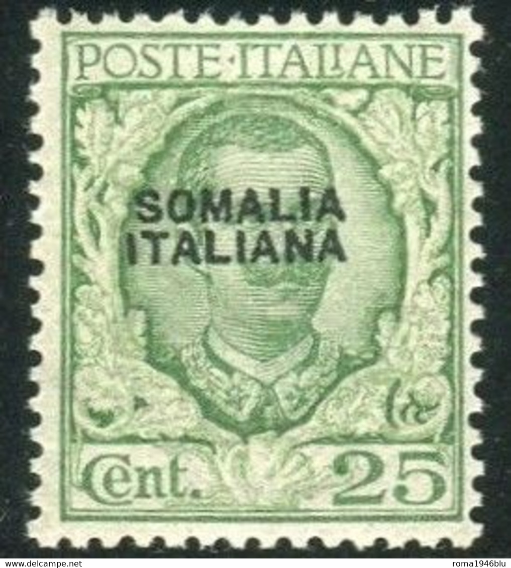 SOMALIA 1926-30 SOP.TI 25 C. ** MNH - Somalia