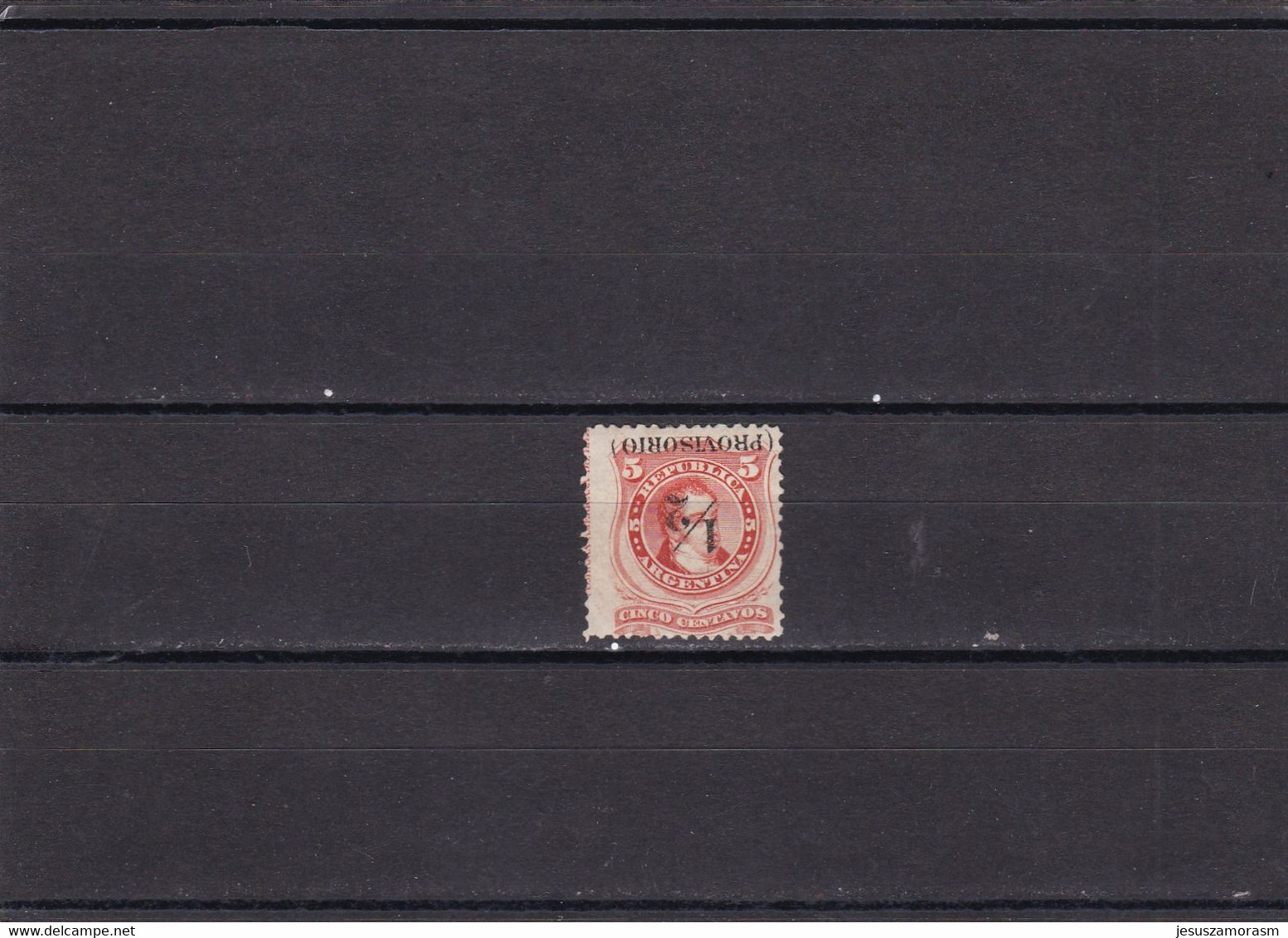 Argentina Nº 41A Sobrecarga Al Reves - Unused Stamps