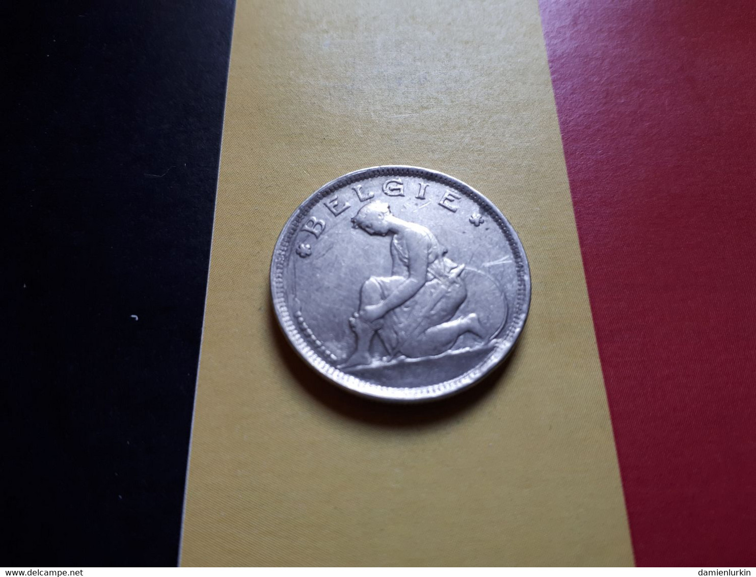 BELGIE BELGIQUE ALBERT IER GOED VOOR 2 FRANCS OVERSLAG 1930/20 VL NICKEL PUR ONLY 1.250.000 COTES : 10€-25€-75€-225€ - 2 Franchi