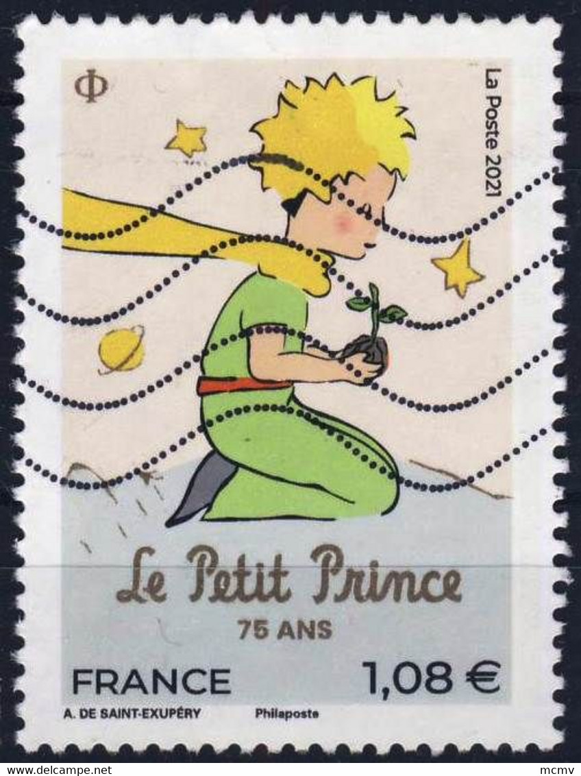 5483 LE PETIT PRINCE  OBLITERE ANNEE 2021 - Used Stamps