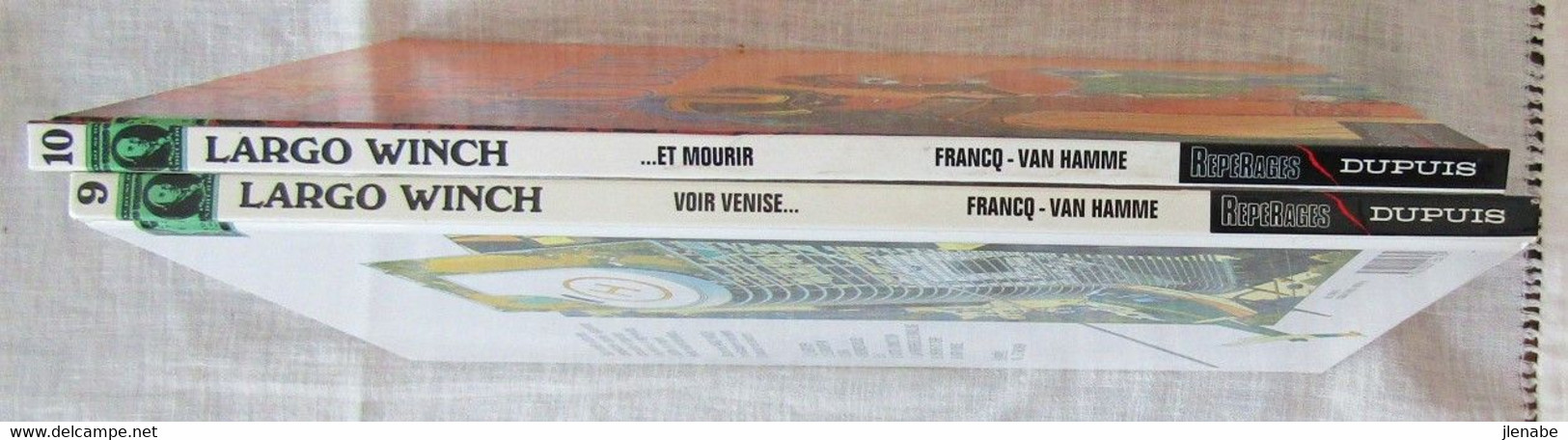 Largo Winch Lot Des 2 Tomes " Voir Venise " + " Et Mourir " En EO - Largo Winch