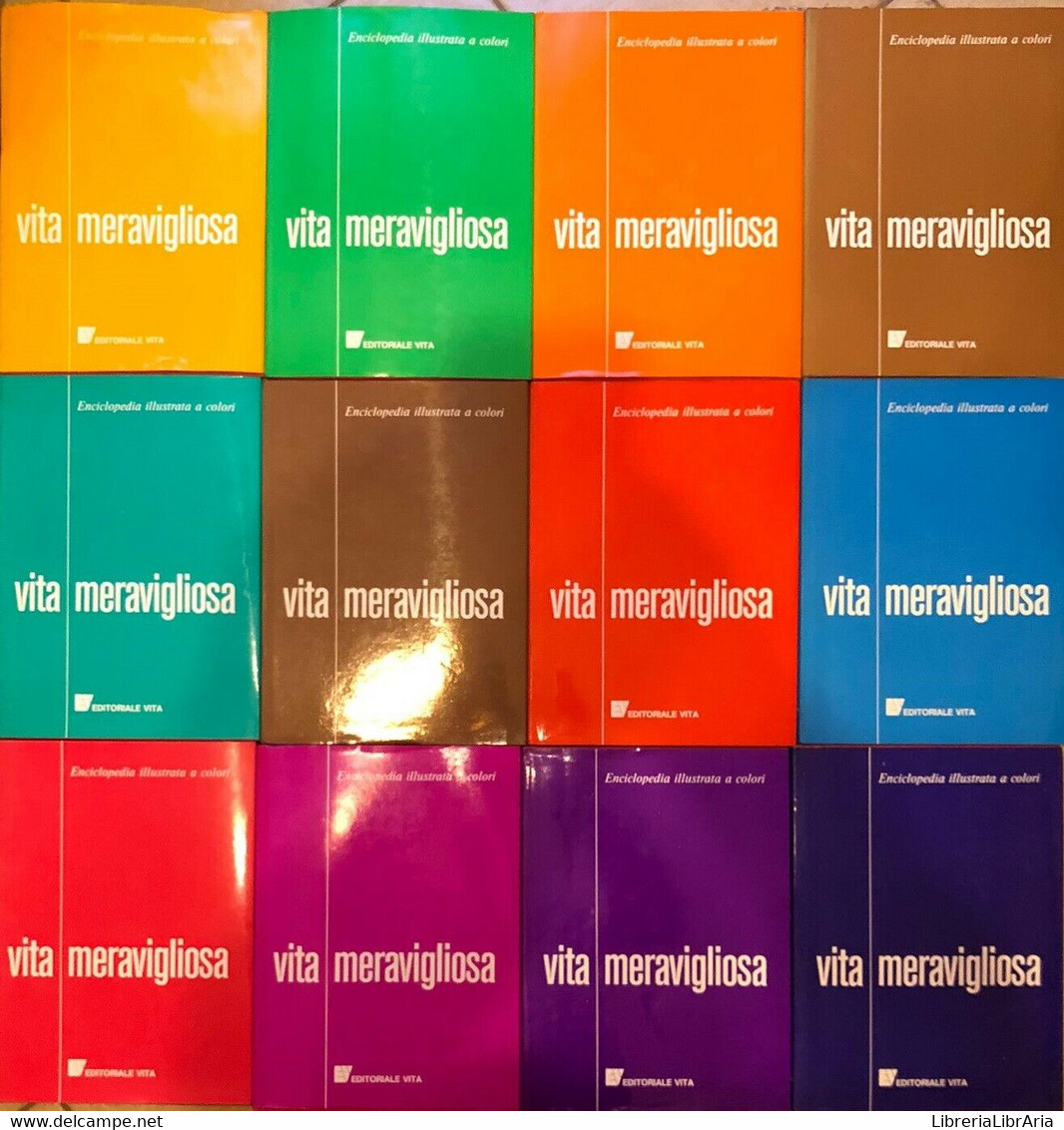 Vita Meravigliosa 1-12 Di Aa.vv., 1975, Editoriale Vita - Enciclopedias