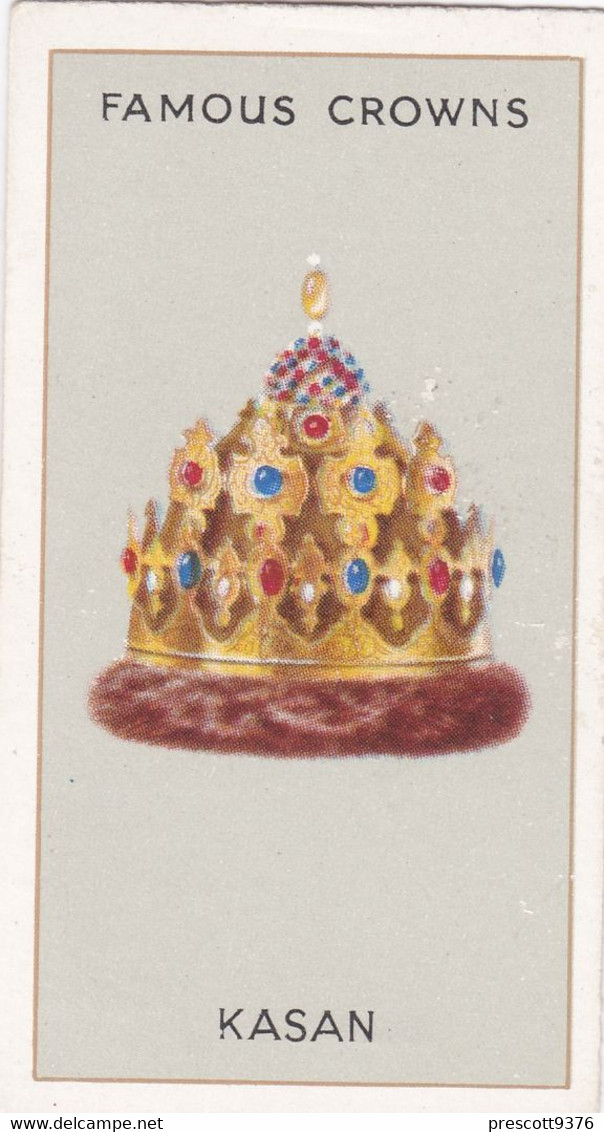 16 Italy  - Famous Crowns 1938  -  Phillips Cigarette Card - Original - Royalty - Phillips / BDV