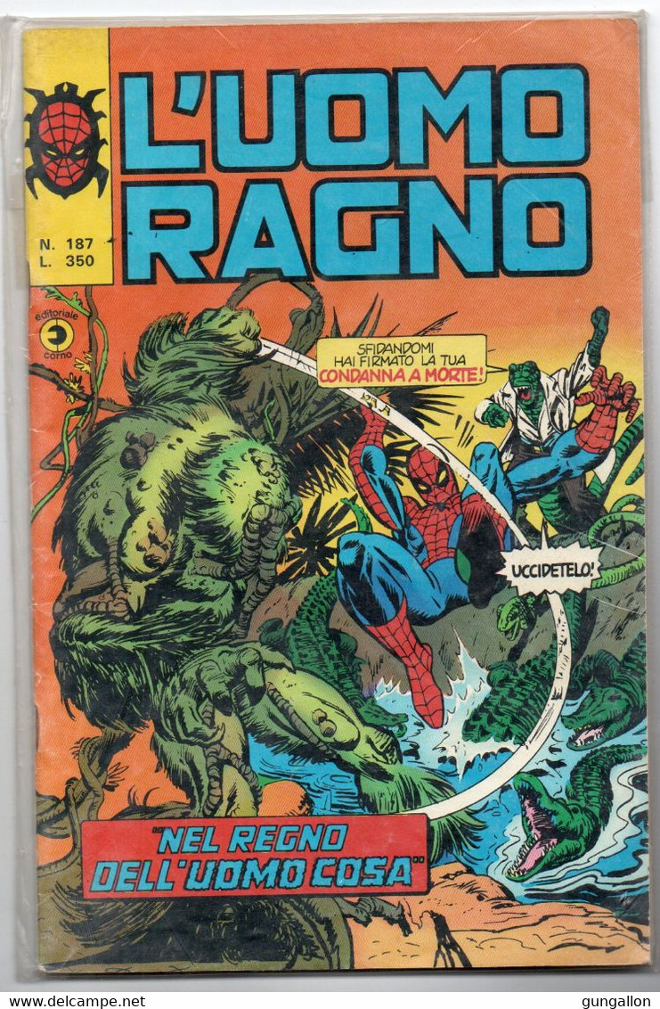 Uomo Ragno (Corno 1977)  N. 187 - Spiderman