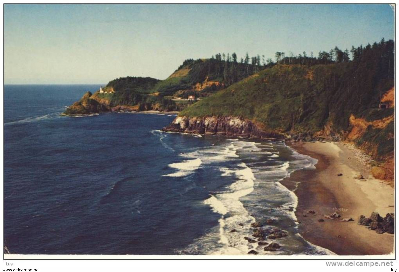 OREGON COAST - Heceta Head And Lighthouse, Phare, Pharo, Faro, - American Roadside