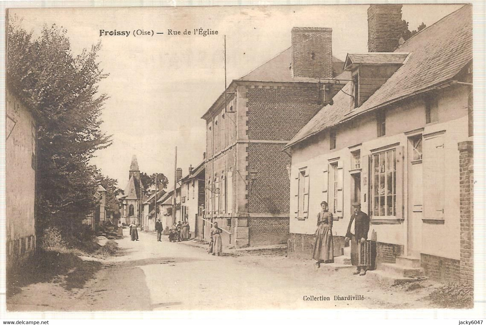 60 - Froissy (oise) - Rue De L'Eglise - Froissy