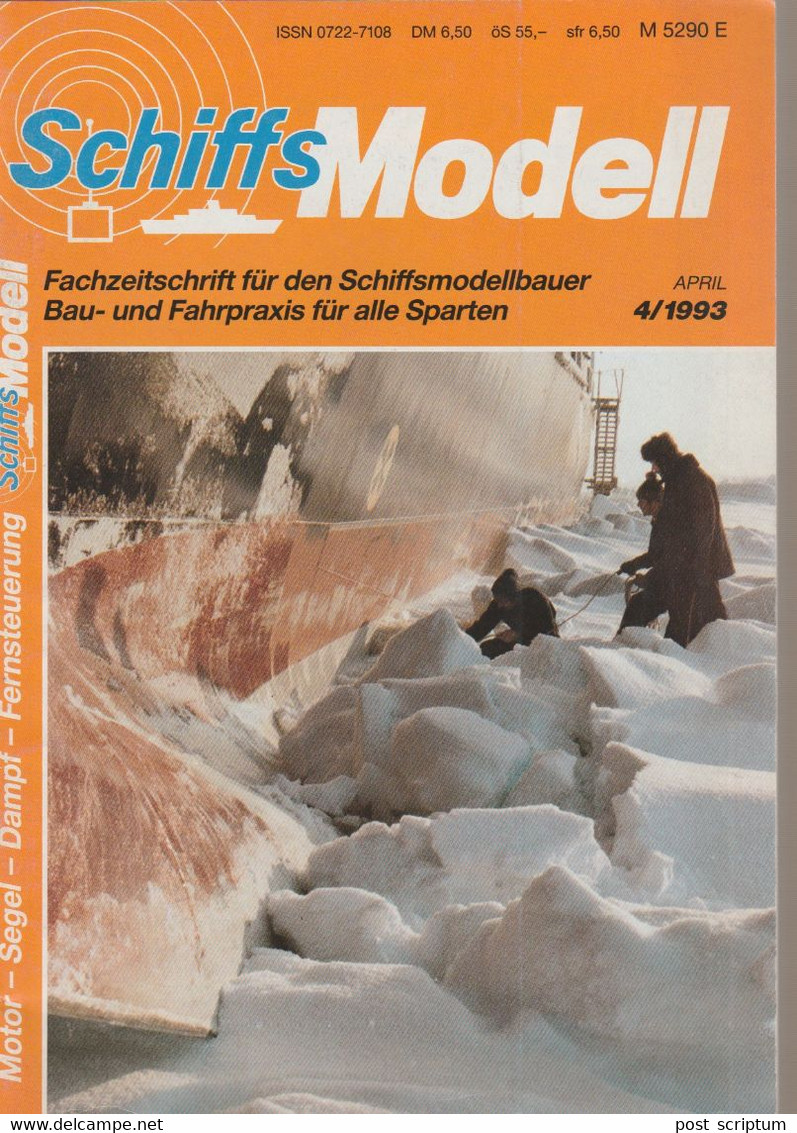 Revue - Schiff - Schiffs Modell  April 1993 - Automóviles & Transporte