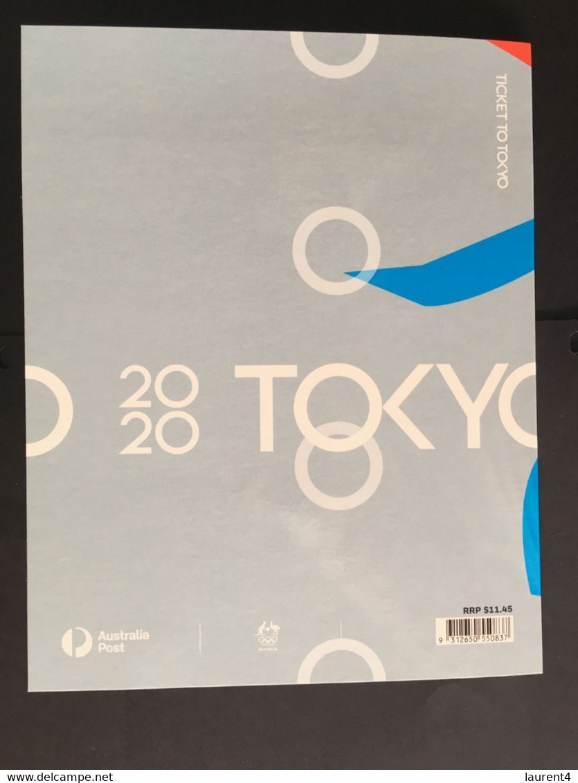 (2 A 15) 2020 Tokyo Summer Olympic - Australia Gold Medal FDI Cover Postmarked NSW Parramatta (skateboarding) Wrong Date - Sommer 2020: Tokio