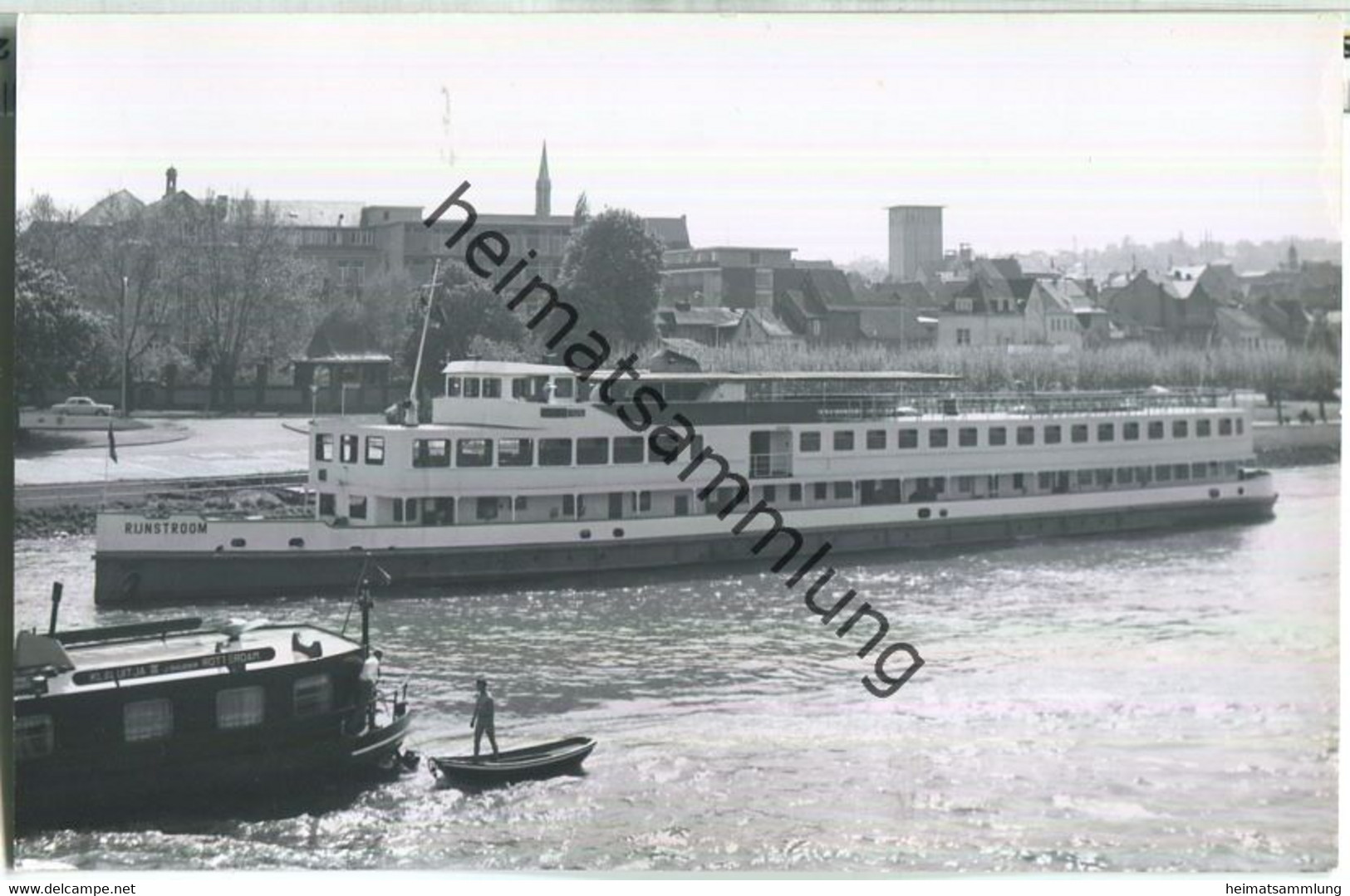 Rheinschiff Runstroom - Fahrgastschiff - Foto-Ansichtskarte - Ohne Verlagsangabe - Passagiersschepen