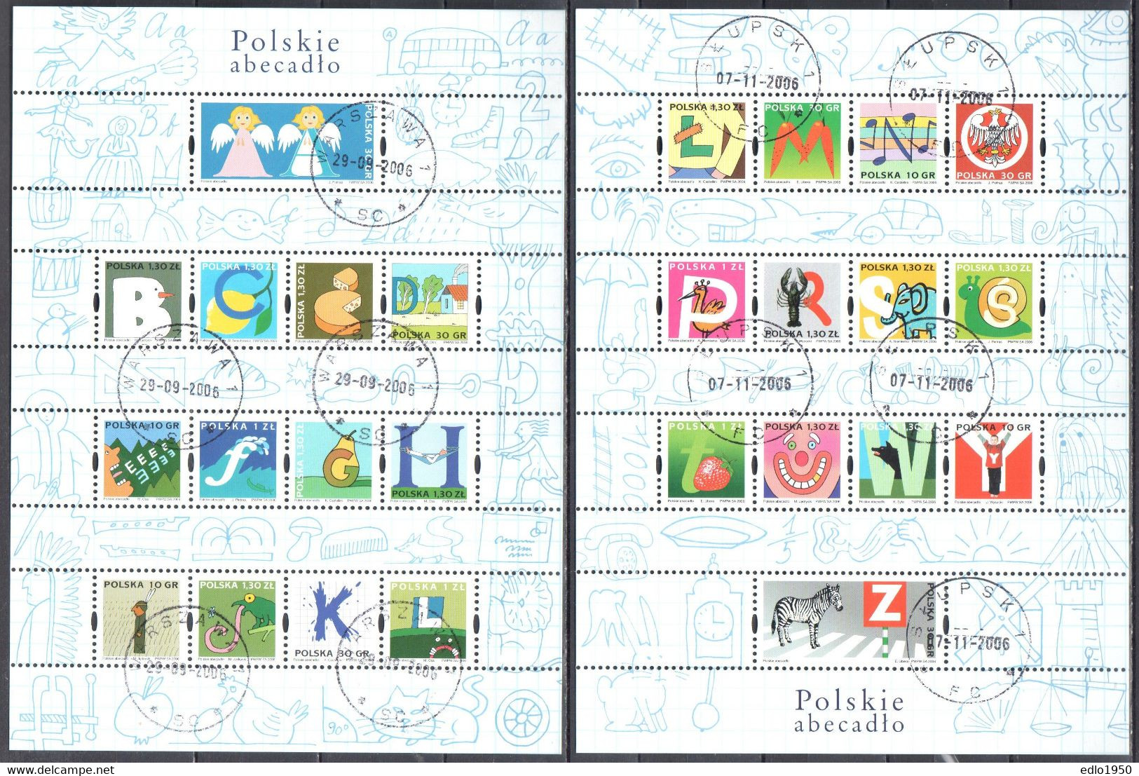 Poland 2006 - Complete Year Set - Used Gestempelt - Años Completos