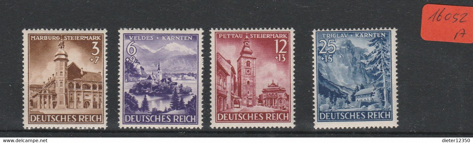 Deutsches Reich   Postfrisch    MiNr. 806-809 - Andere & Zonder Classificatie