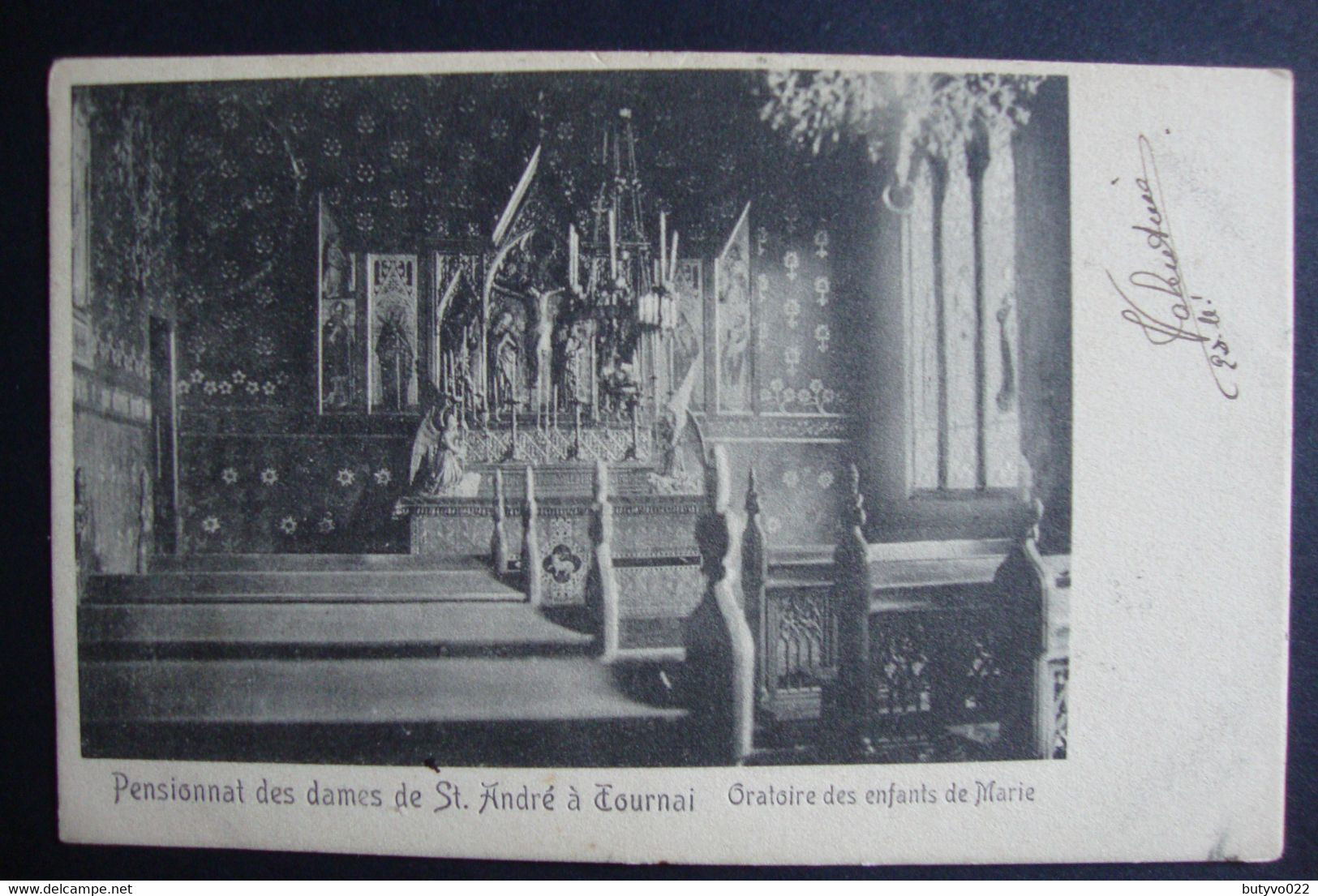 Tournai. Pensionnat Des Dames De Saint André. Oratoire Des Enfants De Marie - Doornik